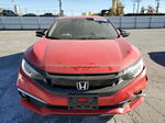 2020 Honda Civic Touring Red vin: 2HGFC1F93LH680118