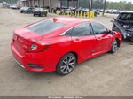 2020 Honda Civic Sedan Touring Красный vin: 2HGFC1F98LH680101