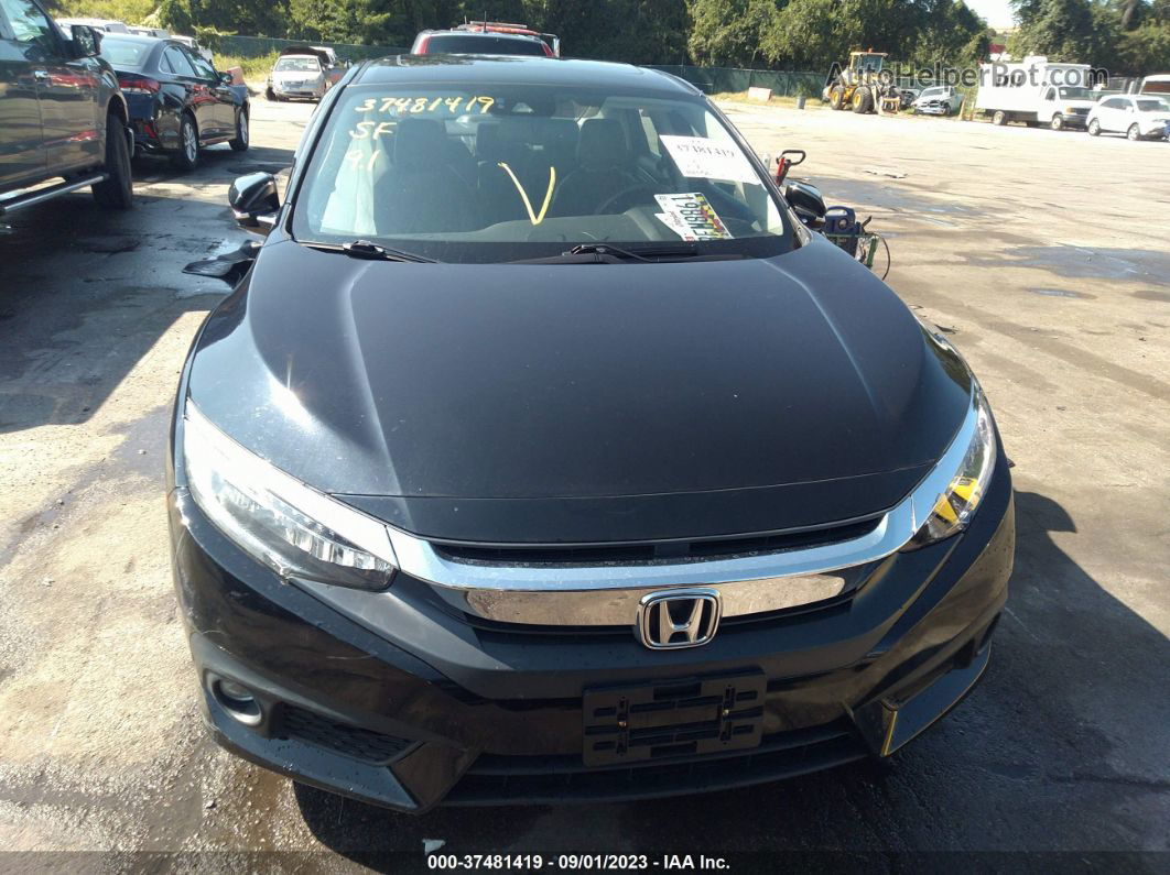 2016 Honda Civic Touring Black vin: 2HGFC1F9XGH650295