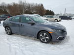 2020 Honda Civic Lx Gray vin: 2HGFC2E52LH026540