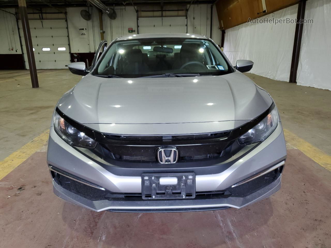 2019 Honda Civic Lx Silver vin: 2HGFC2E69KH527920