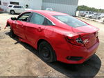 2016 Honda Civic Lx Red vin: 2HGFC2F50GH500506