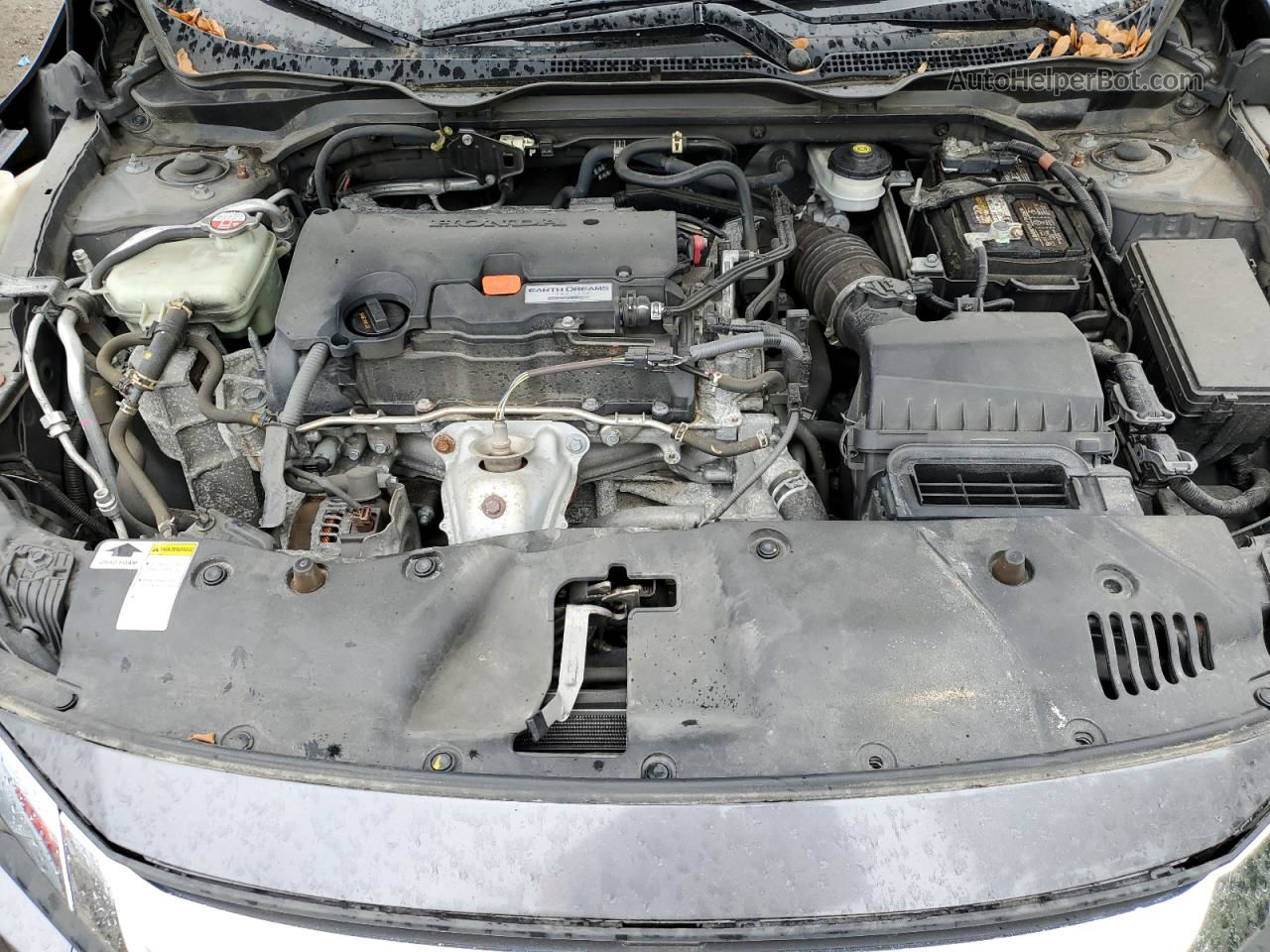 2016 Honda Civic Lx Gray vin: 2HGFC2F50GH508184