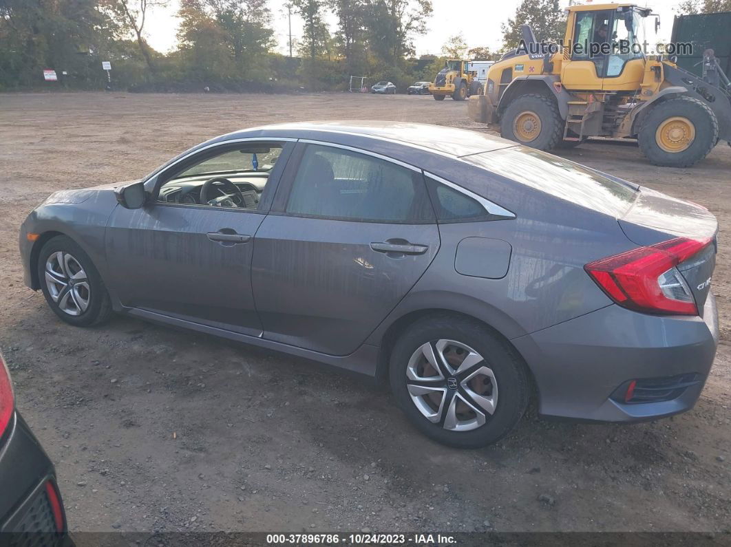 2016 Honda Civic Sedan Lx Gray vin: 2HGFC2F50GH528323