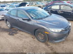 2016 Honda Civic Sedan Lx Gray vin: 2HGFC2F50GH528323