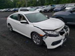 2017 Honda Civic Lx White vin: 2HGFC2F50HH563560