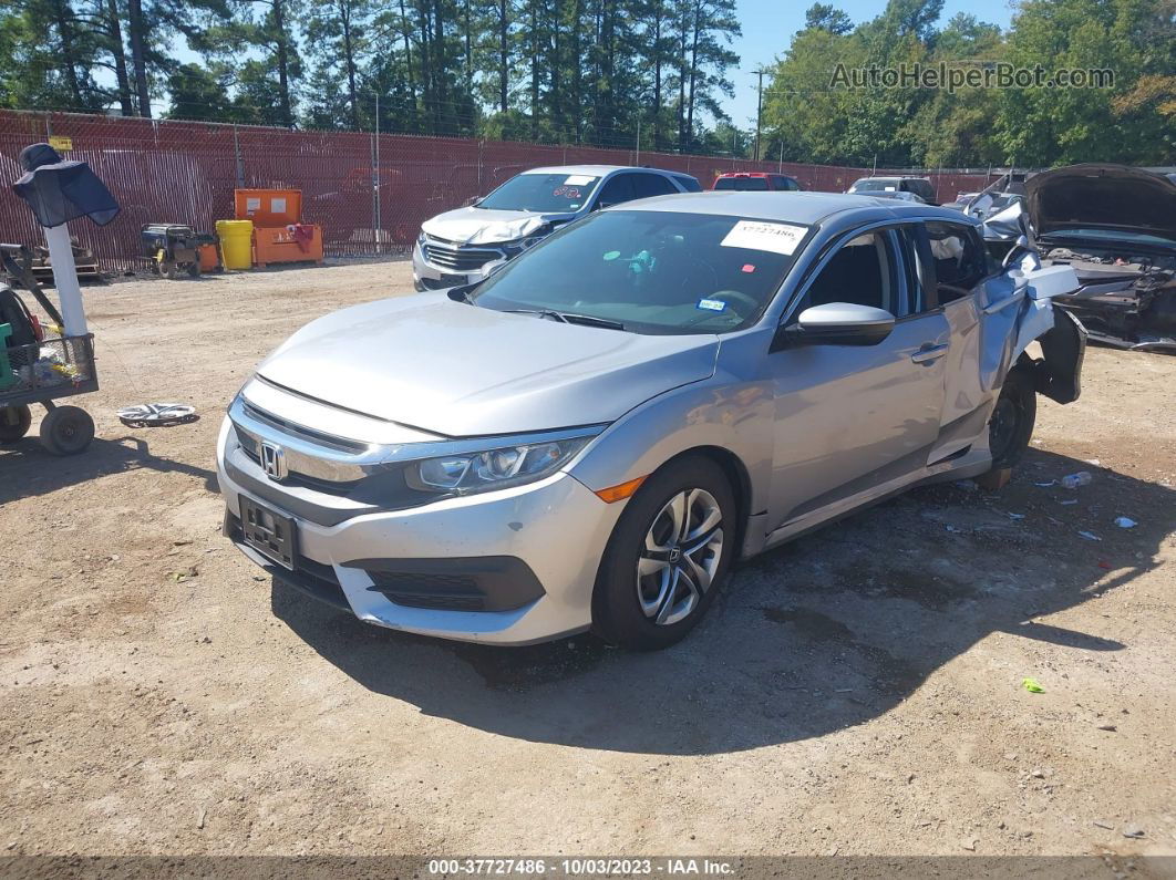 2017 Honda Civic Sedan Lx Silver vin: 2HGFC2F50HH566474