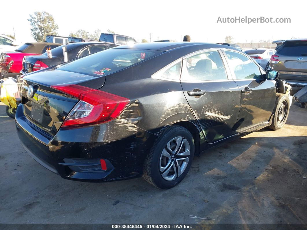 2017 Honda Civic Lx Black vin: 2HGFC2F50HH575885