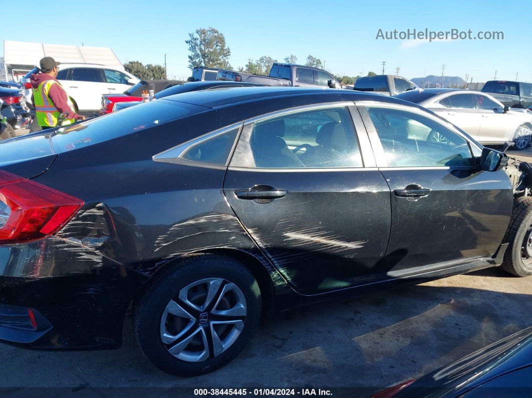 2017 Honda Civic Lx Black vin: 2HGFC2F50HH575885