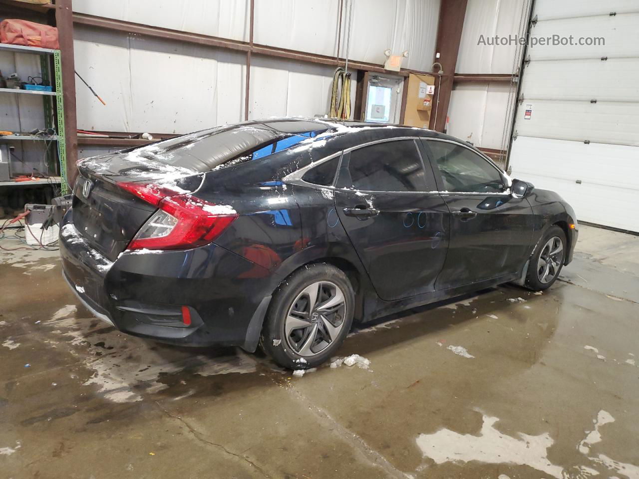 2019 Honda Civic Lx Black vin: 2HGFC2F50KH002962