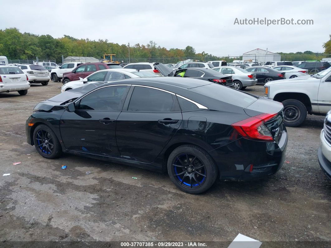 2016 Honda Civic Lx Black vin: 2HGFC2F51GH506766