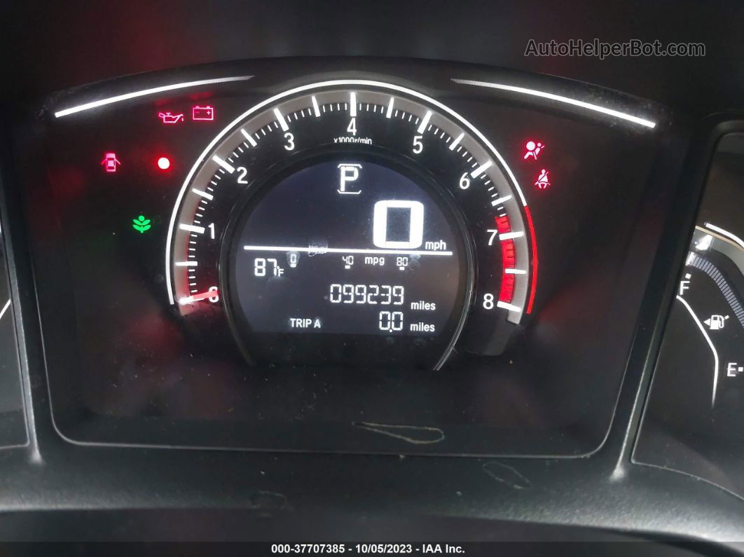 2016 Honda Civic Lx Черный vin: 2HGFC2F51GH506766