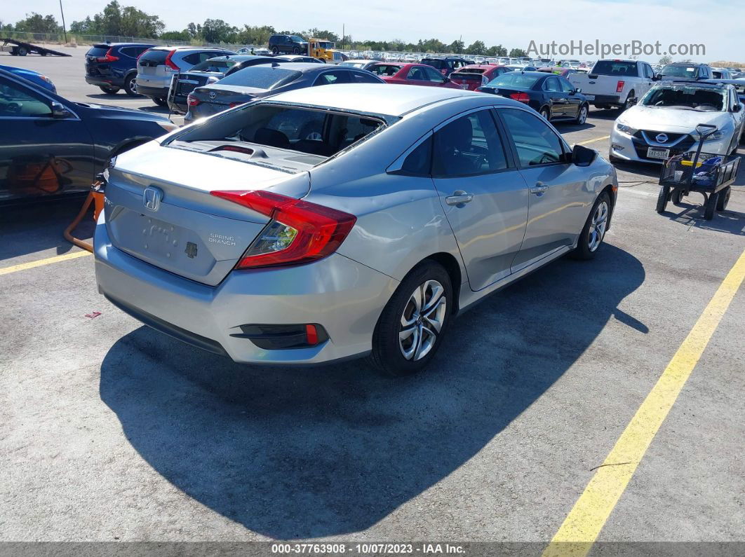 2016 Honda Civic Lx Gray vin: 2HGFC2F51GH508906