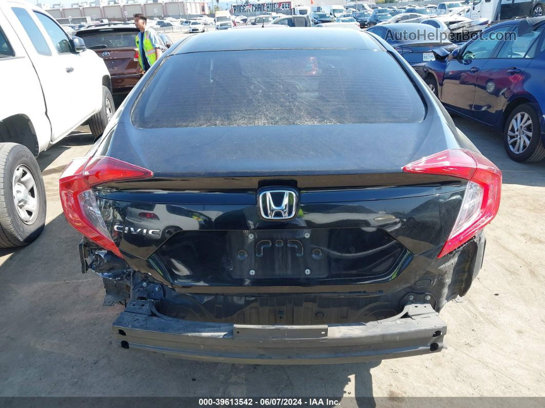 2016 Honda Civic Lx Black vin: 2HGFC2F51GH559225