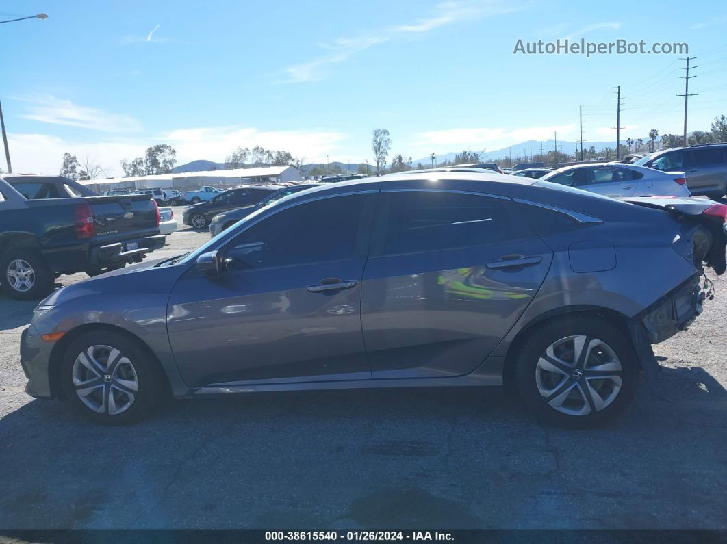 2017 Honda Civic Lx Серый vin: 2HGFC2F51HH552292