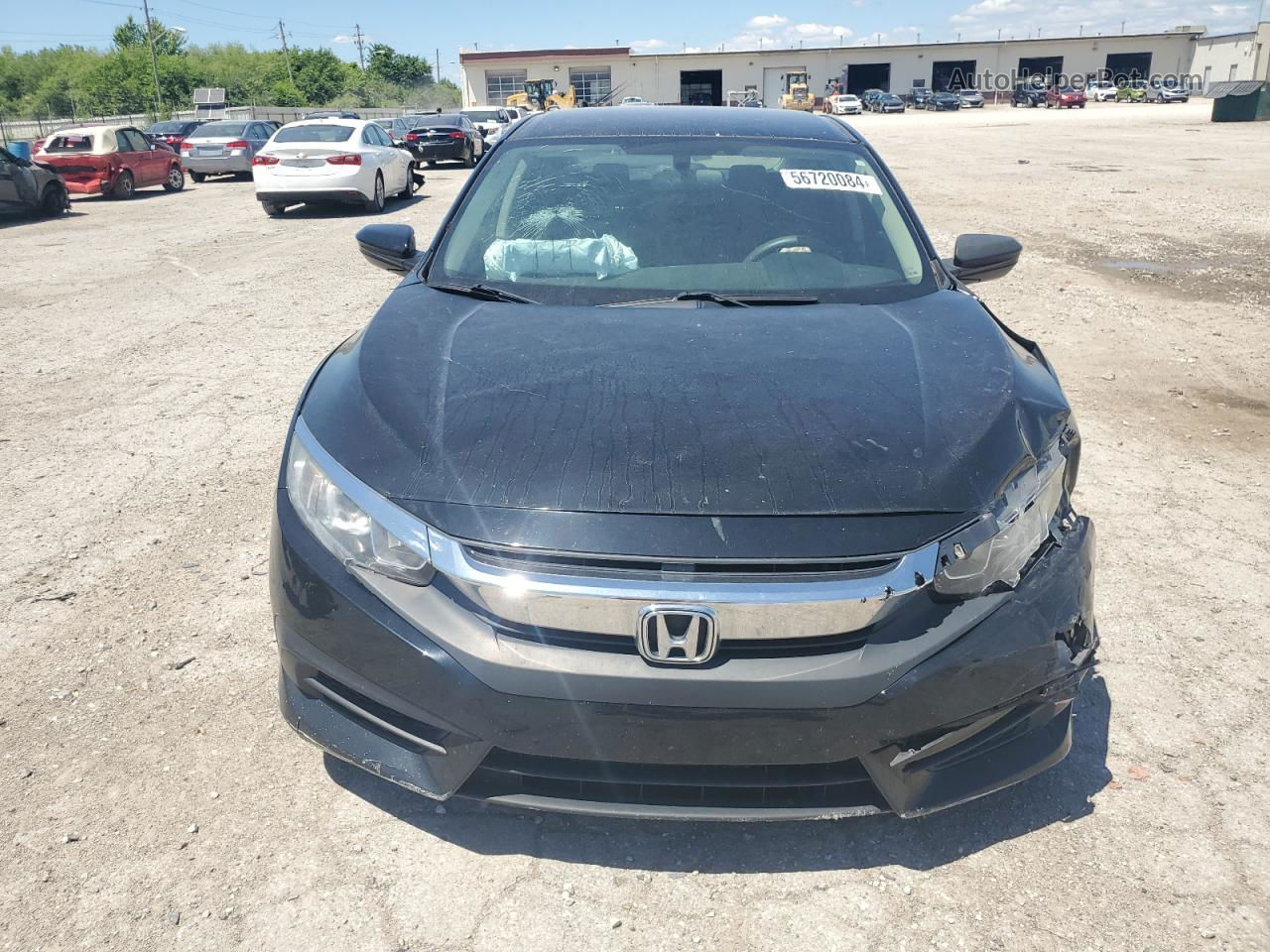 2017 Honda Civic Lx Черный vin: 2HGFC2F51HH554866