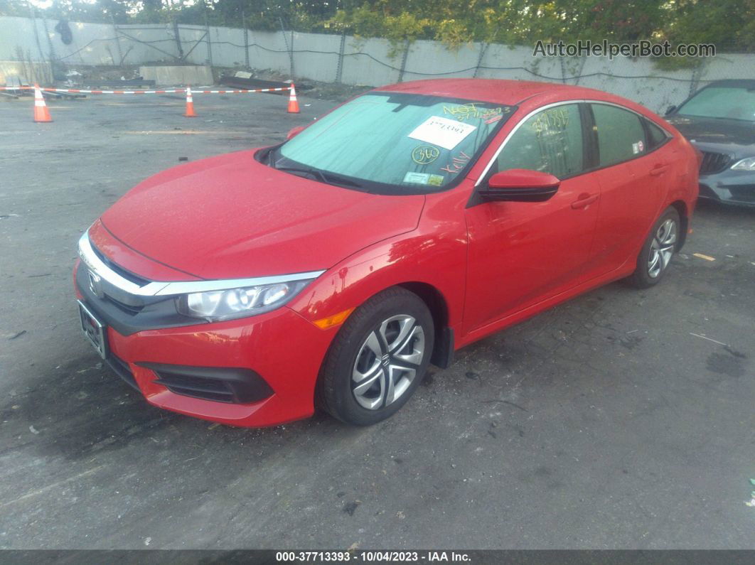 2017 Honda Civic Sedan Lx Красный vin: 2HGFC2F51HH557797