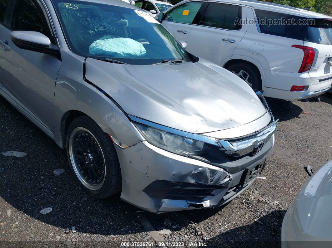 2016 Honda Civic Lx Gray vin: 2HGFC2F52GH517565