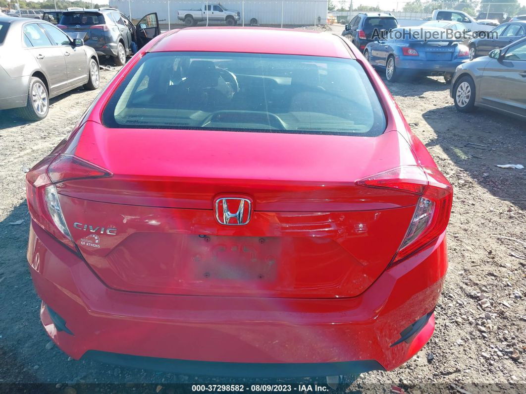 2016 Honda Civic Sedan Lx Красный vin: 2HGFC2F52GH545317