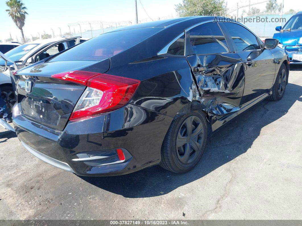 2016 Honda Civic Sedan Lx Black vin: 2HGFC2F52GH565454