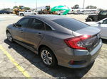 2016 Honda Civic Sedan Lx Gray vin: 2HGFC2F52GH565938