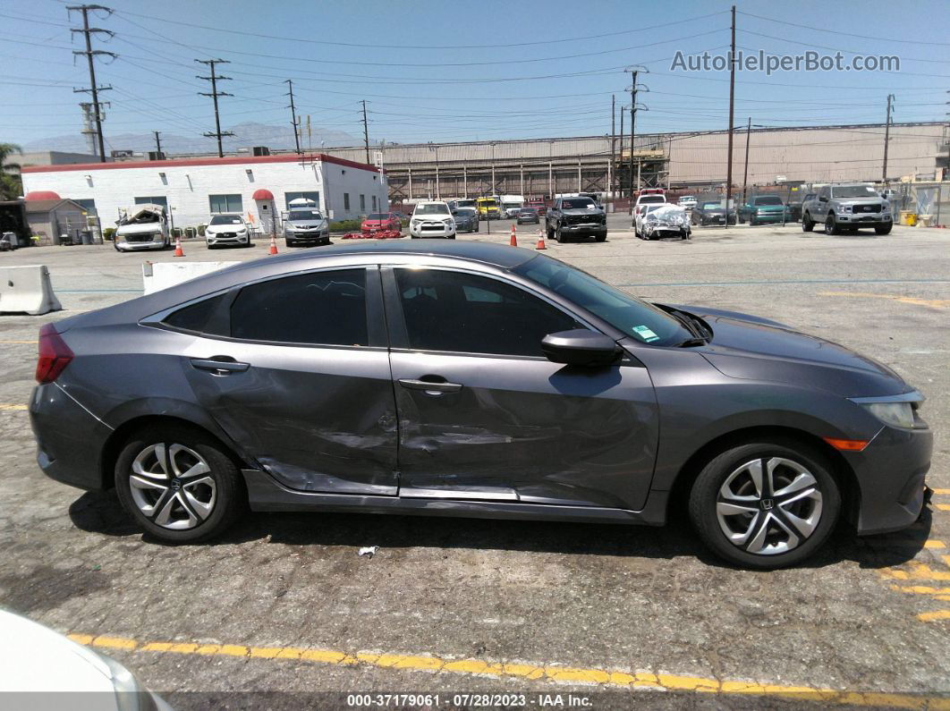 2016 Honda Civic Sedan Lx Gray vin: 2HGFC2F52GH565938