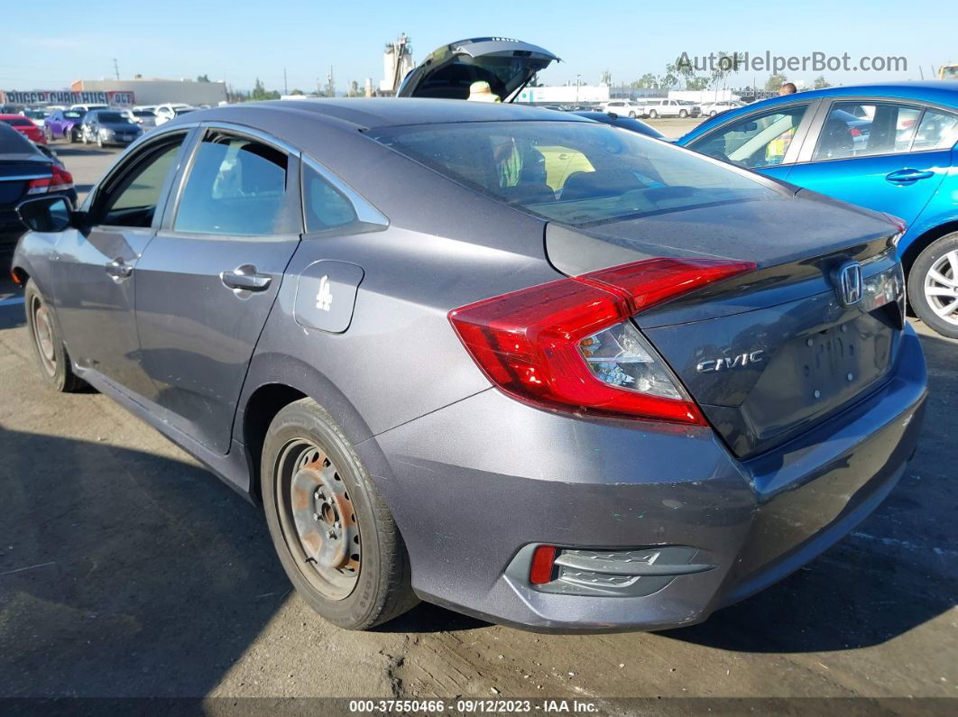 2017 Honda Civic Sedan Lx Gray vin: 2HGFC2F52HH518104