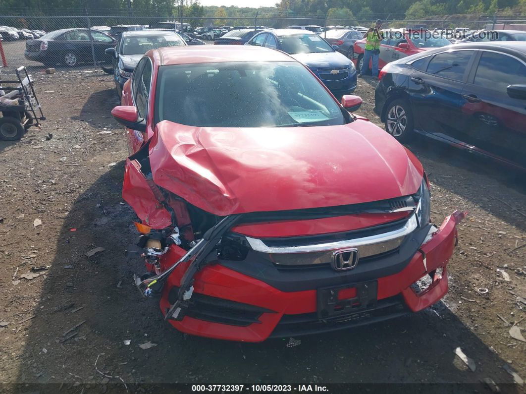 2017 Honda Civic Sedan Lx Red vin: 2HGFC2F52HH519978