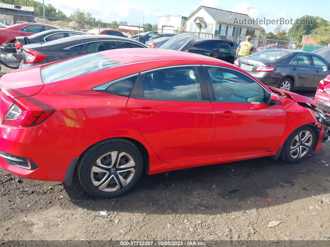 2017 Honda Civic Sedan Lx Red vin: 2HGFC2F52HH519978