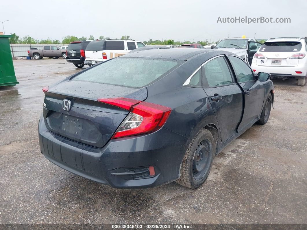 2017 Honda Civic Lx Gray vin: 2HGFC2F52HH555380