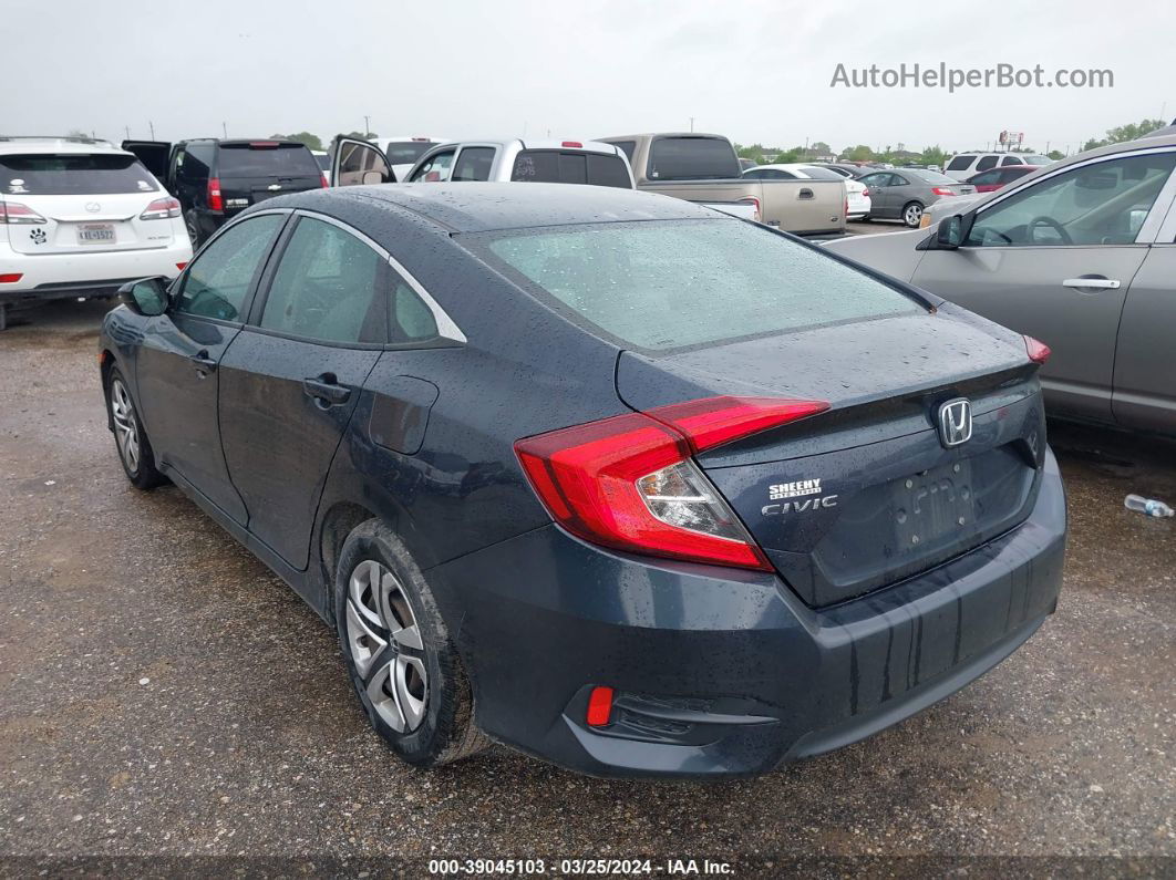 2017 Honda Civic Lx Gray vin: 2HGFC2F52HH555380