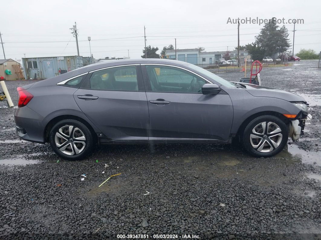 2017 Honda Civic Lx Gray vin: 2HGFC2F52HH556108