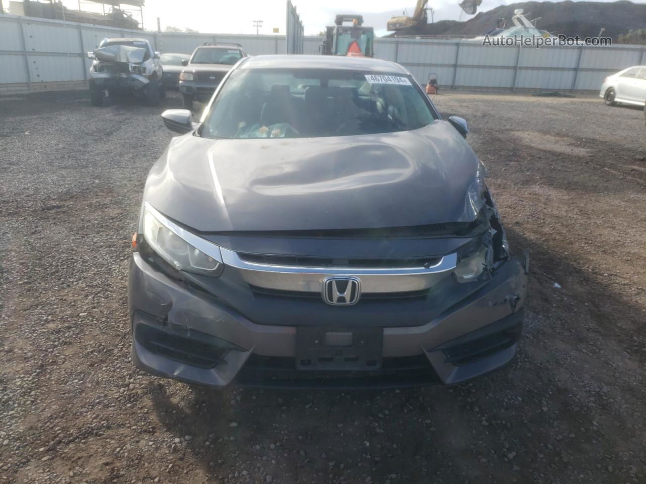 2017 Honda Civic Lx Угольный vin: 2HGFC2F52HH573569