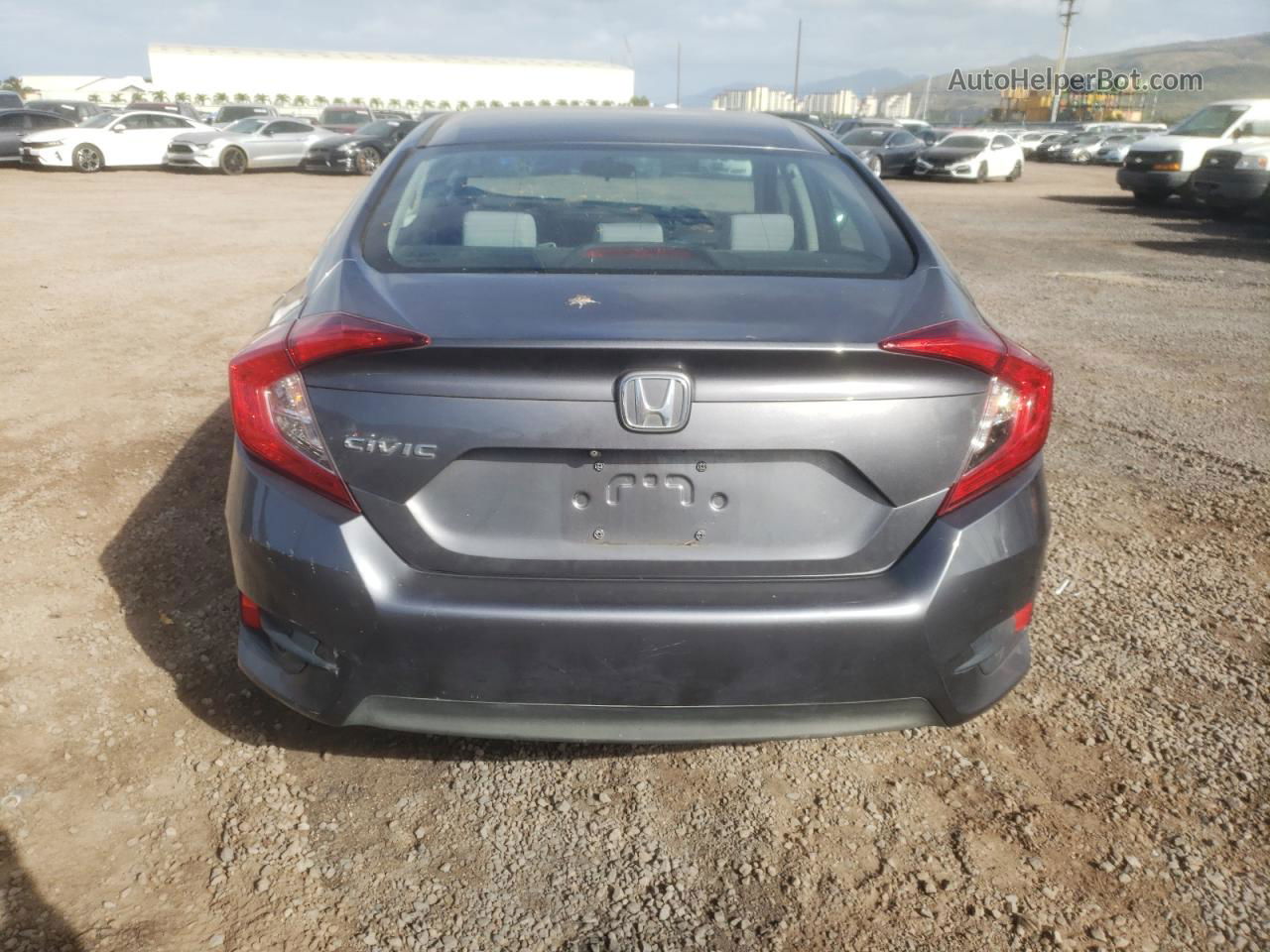 2017 Honda Civic Lx Угольный vin: 2HGFC2F52HH573569