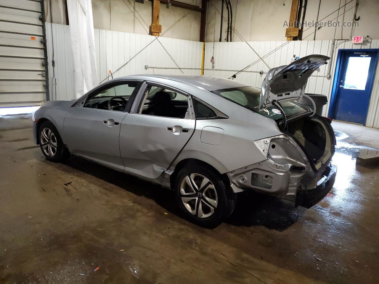 2016 Honda Civic Lx Silver vin: 2HGFC2F53GH519776