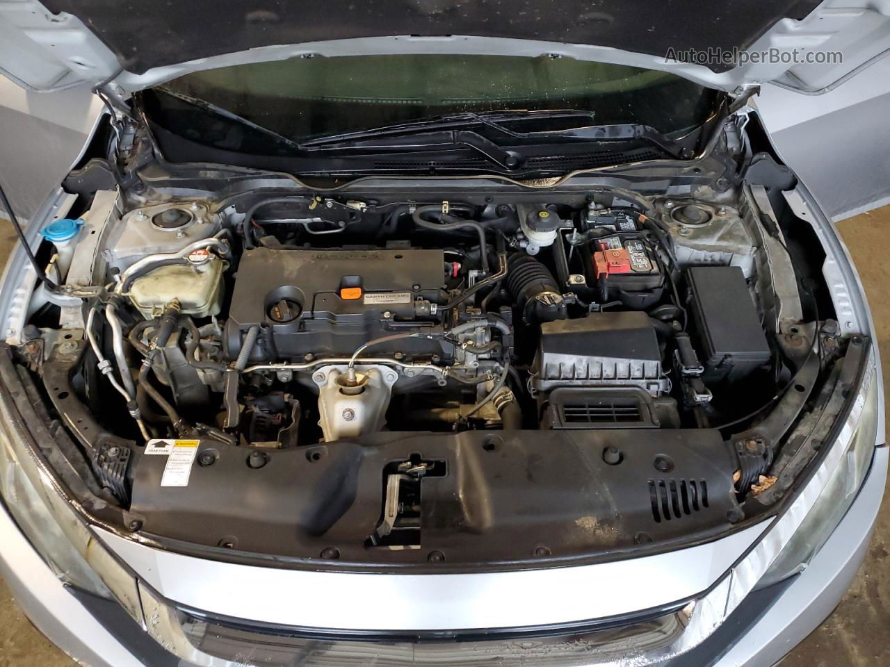 2016 Honda Civic Lx Silver vin: 2HGFC2F53GH519776