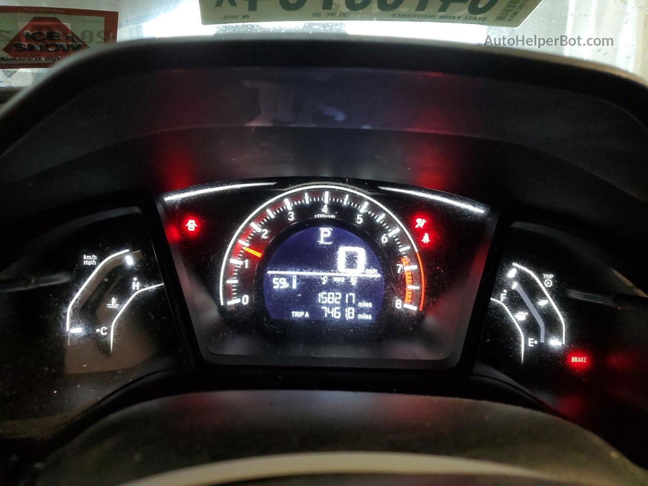 2016 Honda Civic Lx Silver vin: 2HGFC2F53GH519776