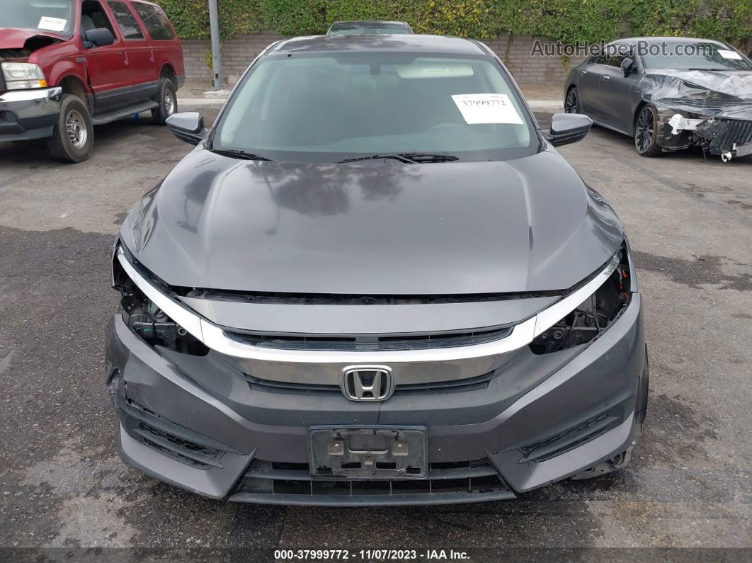 2016 Honda Civic Lx Gray vin: 2HGFC2F53GH522239