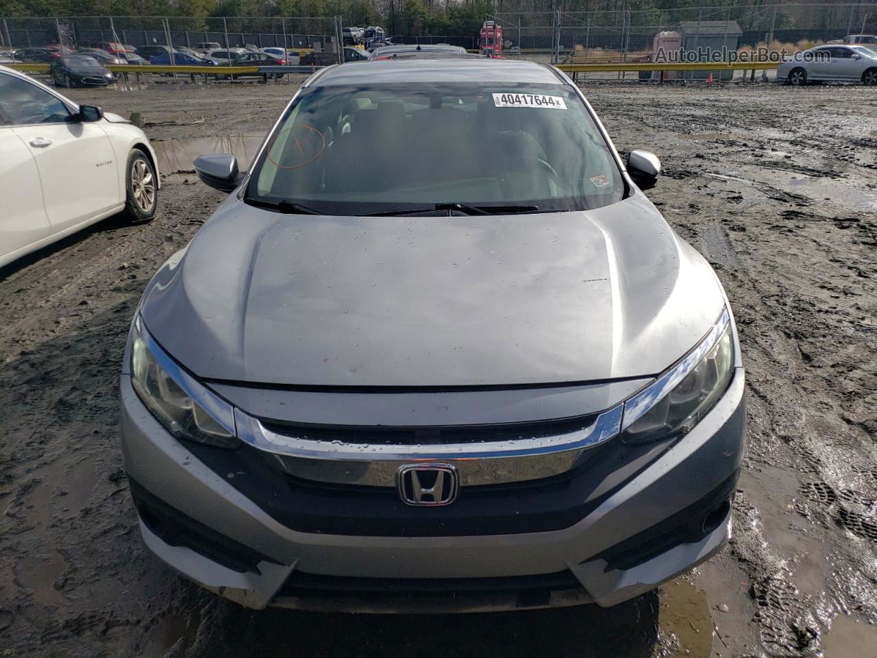 2017 Honda Civic Lx Silver vin: 2HGFC2F53HH500095