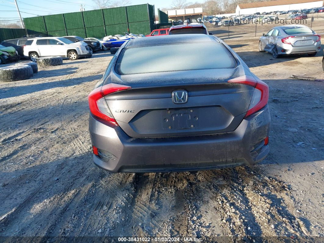 2017 Honda Civic Lx Gray vin: 2HGFC2F53HH521934