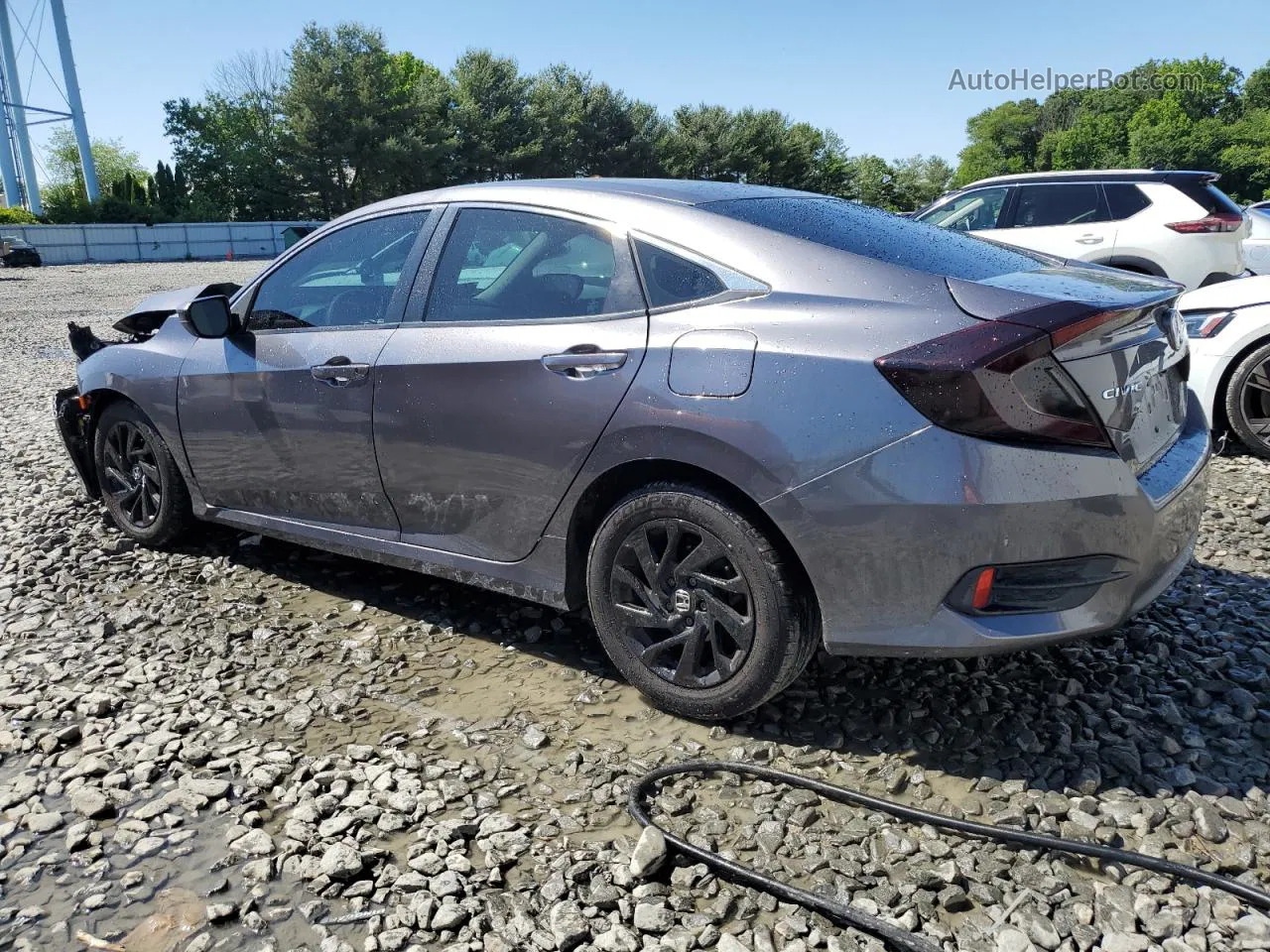 2017 Honda Civic Lx Charcoal vin: 2HGFC2F53HH524106