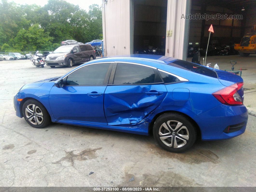 2017 Honda Civic Sedan Lx Blue vin: 2HGFC2F53HH550219