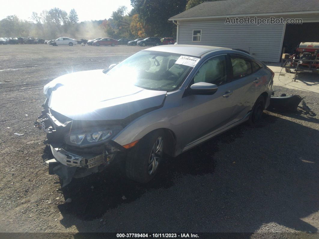 2017 Honda Civic Sedan Lx Gray vin: 2HGFC2F53HH551158