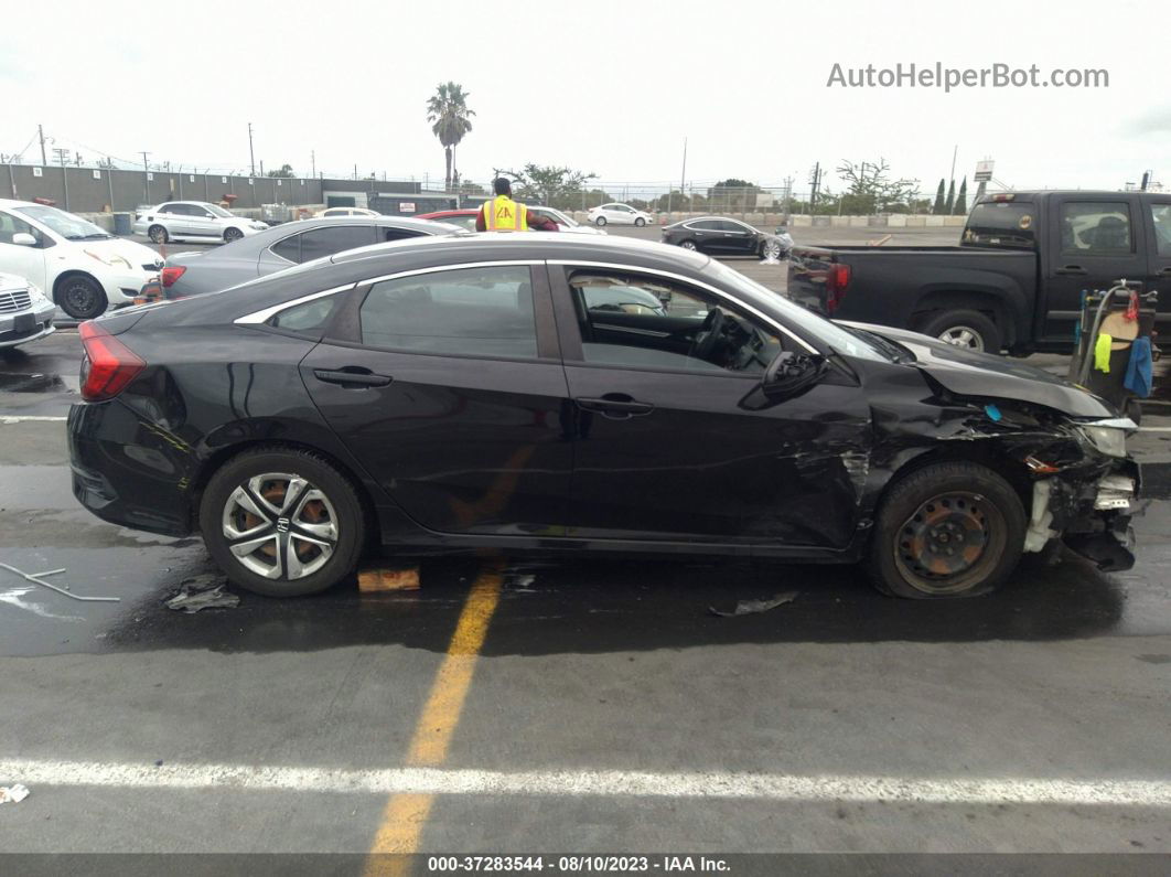 2017 Honda Civic Sedan Lx Black vin: 2HGFC2F53HH576237