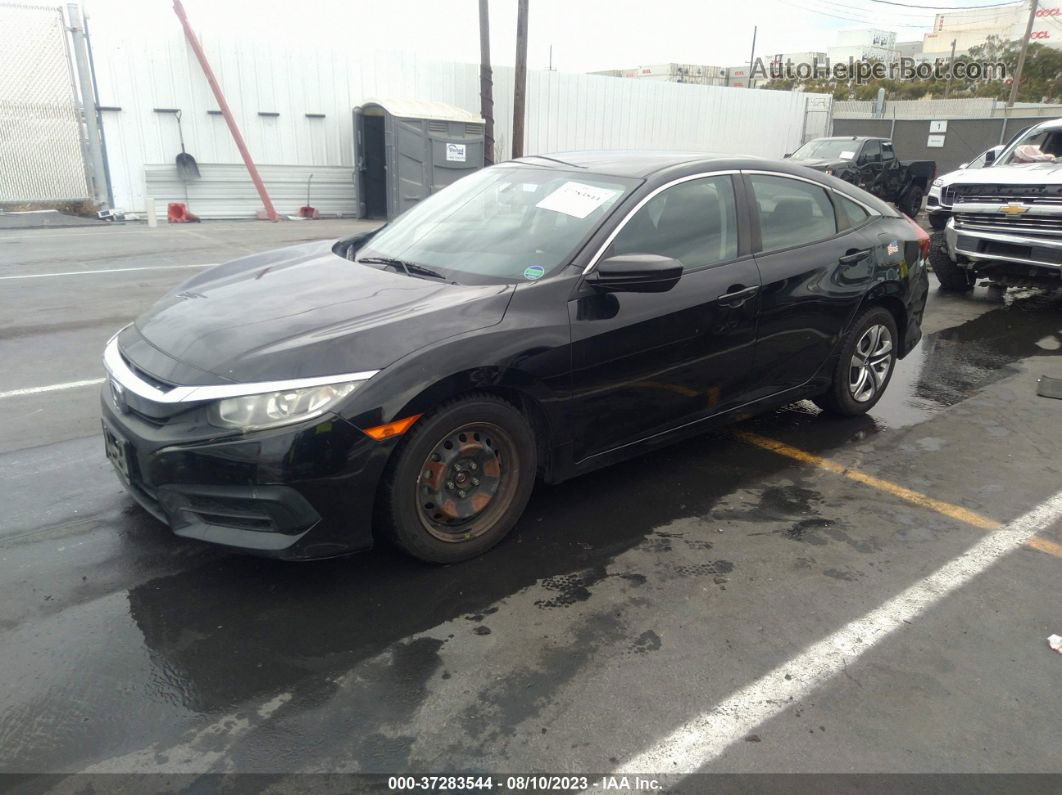 2017 Honda Civic Sedan Lx Black vin: 2HGFC2F53HH576237