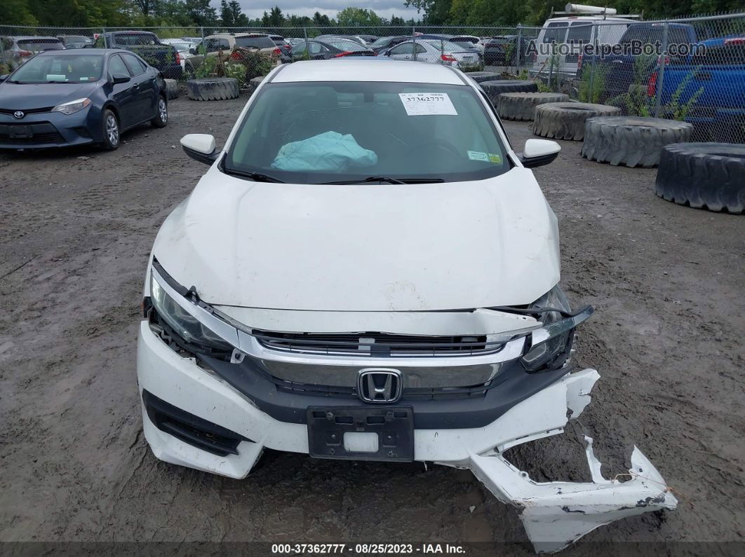 2016 Honda Civic Sedan Lx White vin: 2HGFC2F54GH514781