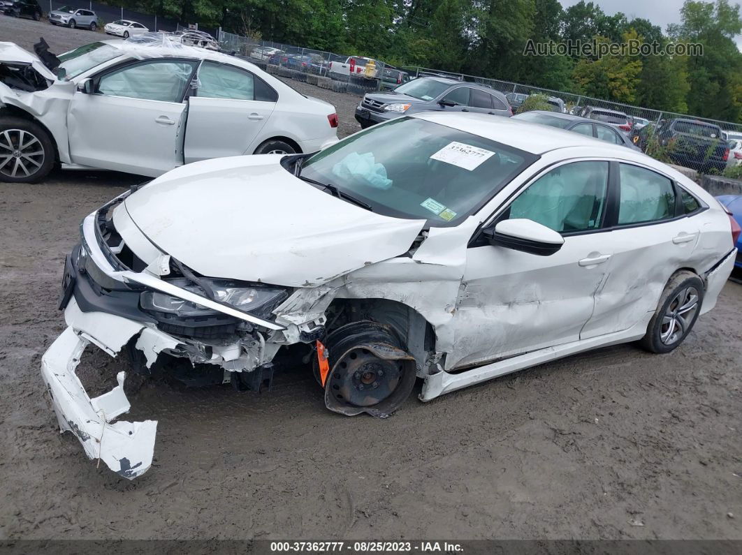 2016 Honda Civic Sedan Lx White vin: 2HGFC2F54GH514781