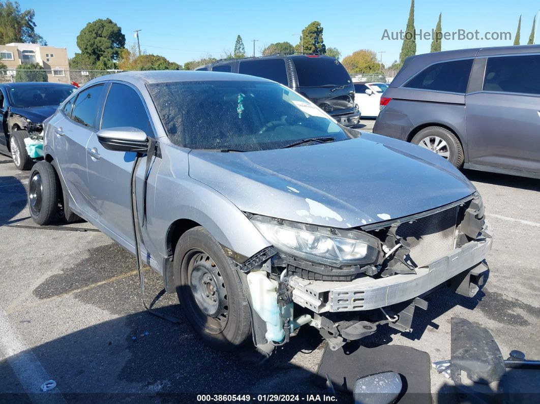 2017 Honda Civic Lx Silver vin: 2HGFC2F54HH526480