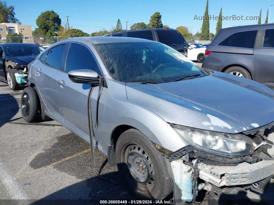 2017 Honda Civic Lx Silver vin: 2HGFC2F54HH526480