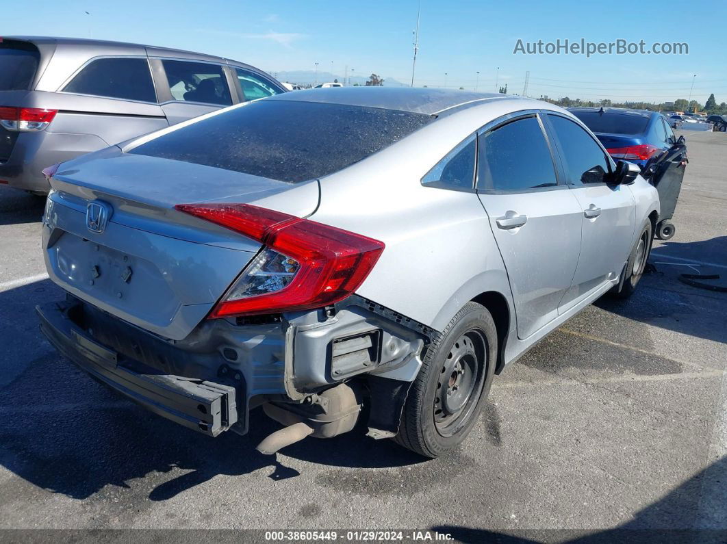 2017 Honda Civic Lx Silver vin: 2HGFC2F54HH526480